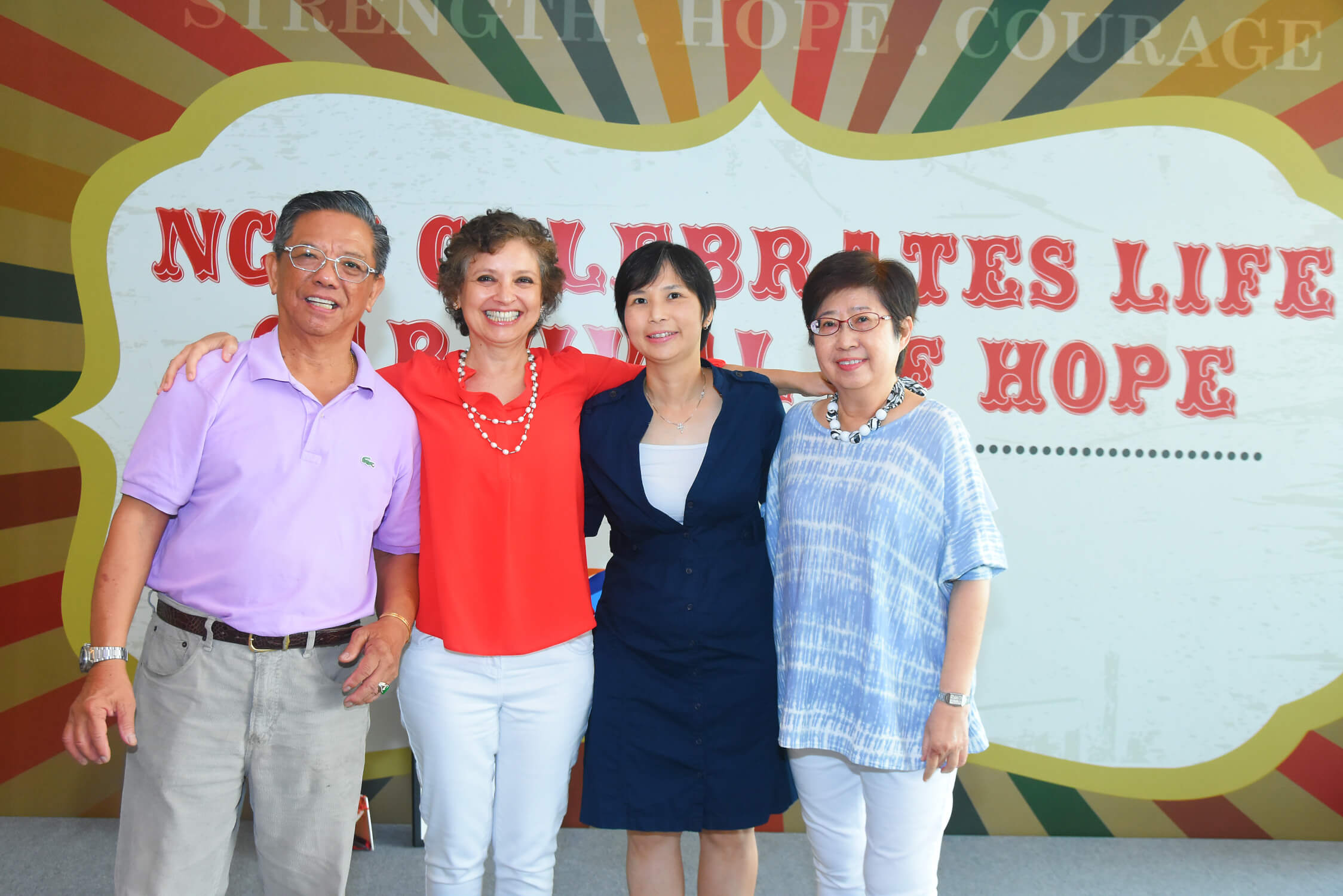 Mr Seow, Nita, Yvonne and Li Leng