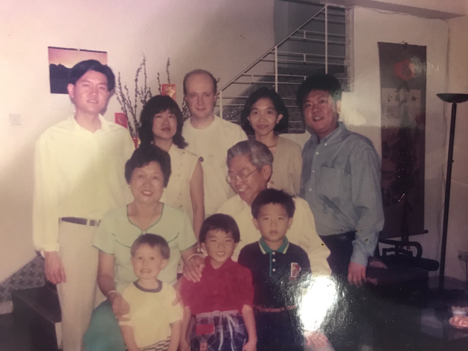 Uncle Chang and the three generations of his family