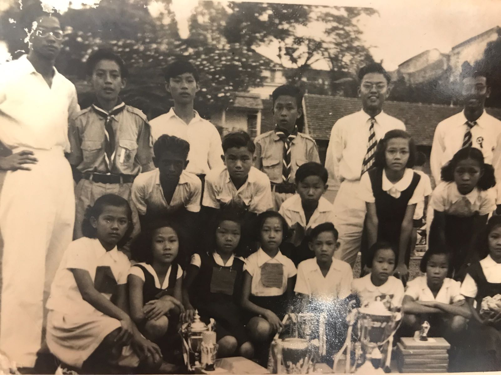 Uncle Chang in his younger days as a trainee teacher