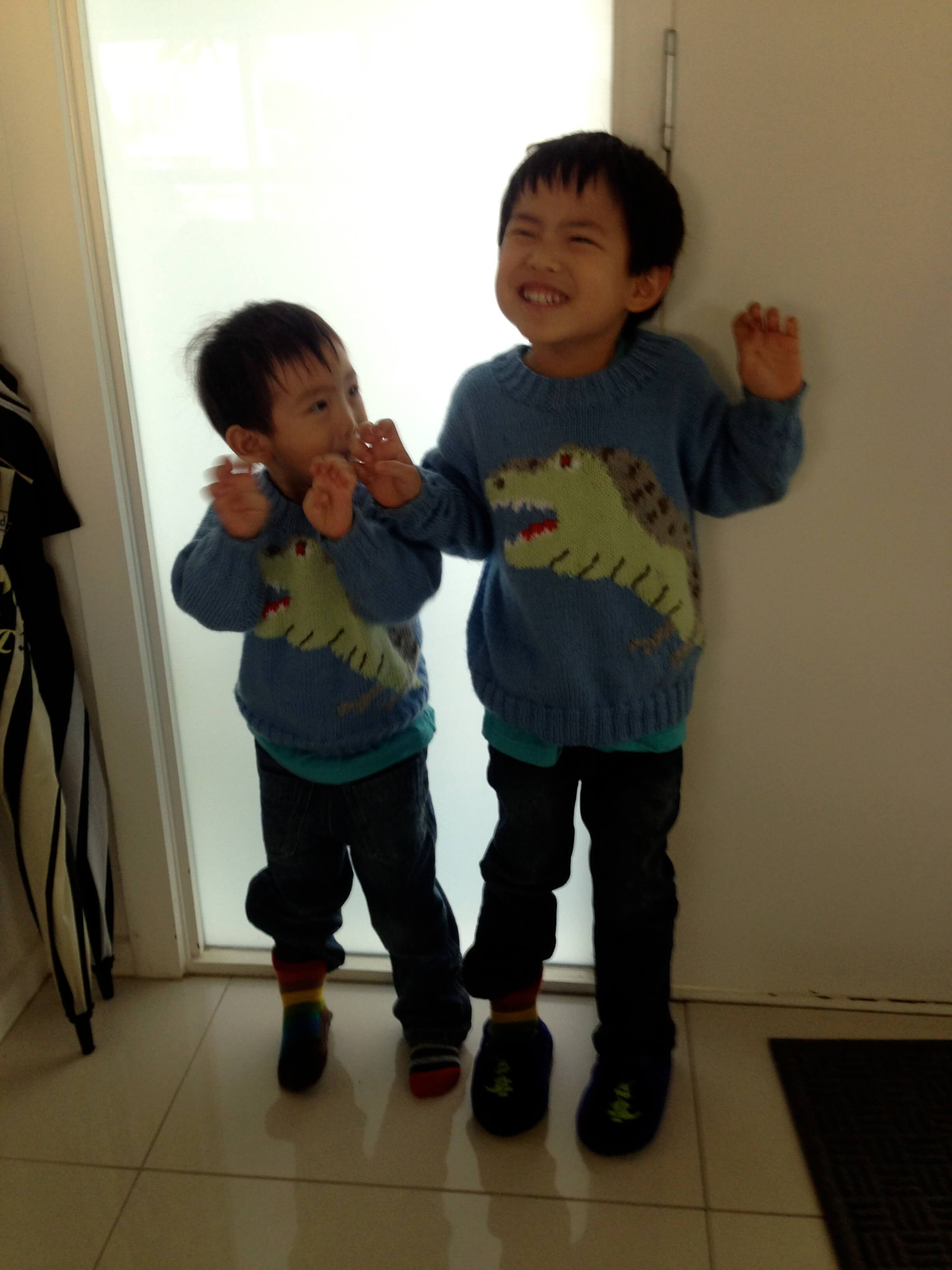 Li Leng's grandsons